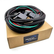 VW Golf MK6 Fog Light Harness,Loom,Upgrade,Retrofit Quality British Made Braided