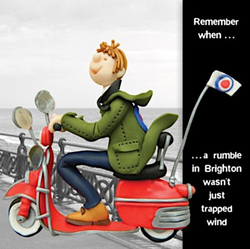 1960s mod music lambretta - 1960s,