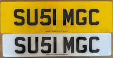 SUSI, Sue, Susie - SU51MGC - CHERISHED NUMBER PLATE