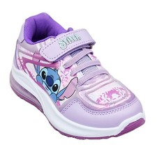 GIRLS DISNEY STITCH LIGHT UP TRAINERS OFFICIAL SNEAKERS SHOES KIDS UK SIZE 8-1