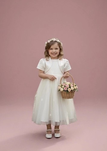 Girls flower girl dress - flower,