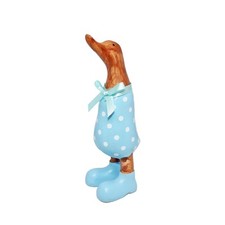 Polka Dot Duck Ornament 15cm