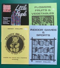 4 x 24-Stitch Punch Card Pattern Books