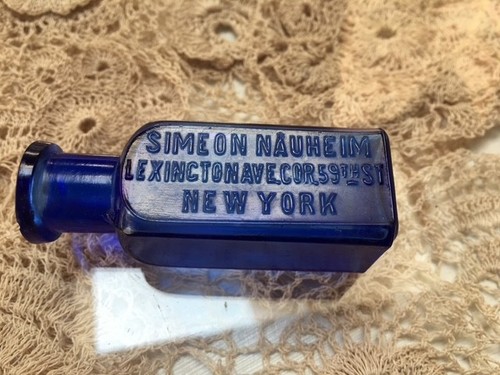 Antique pharmacy cobalt blue - pharmacy,