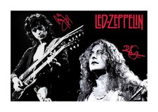 Robert Plant & Jimmy Page 1 A4