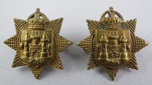 Military collar badge x 2 - collar,