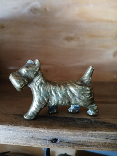 Vintage small miniature brass - small,