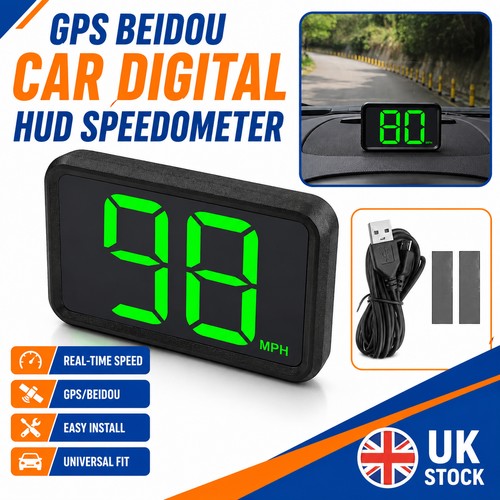 Car hud digital gps - car,