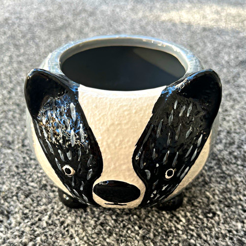 Cute ceramic badger - cute,