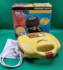 The Simpsons Doughnut Maker Homer Simpson - BOXED With Manual - TESTED 