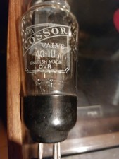 Cossor 4 volt Rectifier Valve.