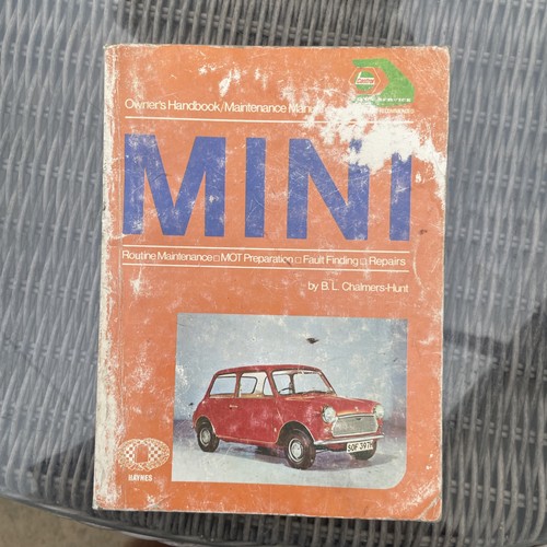 Mini owners handbook - mini,