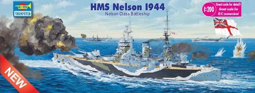 Trumpeter 200 hms - 1/200, nelson
