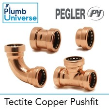 15mm Tectite Copper Push fit