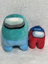 2 X Among Us Plush Toys Bag
