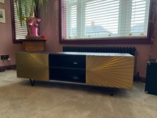 Swoon Ziggy TV Stand Gold