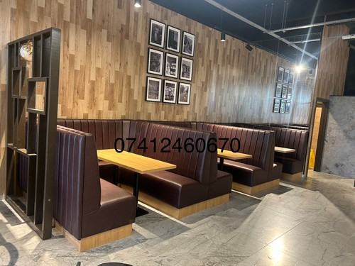 Restaurant booth bench - restaurant, ,