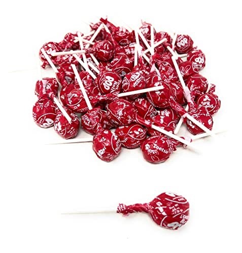 Cherry tootsie pops - pops, –