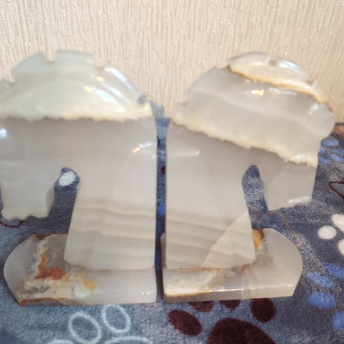 Vintage pair hand carved - pair,