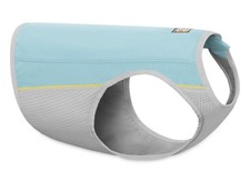 Ruffwear Swamp Cooler Zip Cooling Vest XS Blue Mist Hot Weather Dog Vest