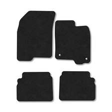 Chevrolet Aveo 2008-2012 Car Mats Black Carpet Tailored  Easy Clean Clips