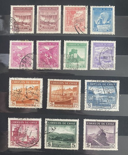 Chile 1939 country views - country,