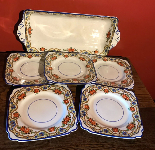 Burgess ware sandwich plate - ware,