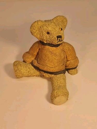Vintage resin colour - box, bears
