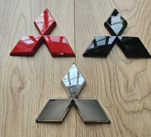 Mitsubishi triangle badge logo - triangle,
