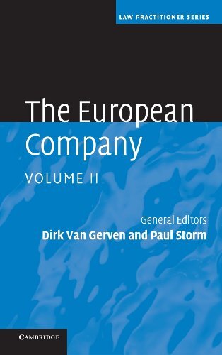The european company volume - the,