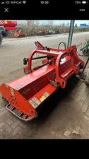Kuhn 265 Flail Topper. Tractor
