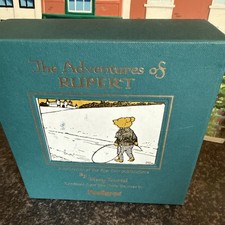4 RUPERT BEAR BOOKS IN PRESENTATION PACK, BOOKS ARE STILL SEALED - MARY TOURTEL