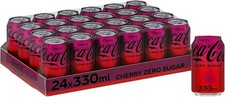 Coca Cola Cherry Zero Sugar 24