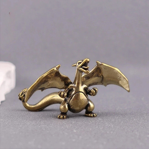 Flying dragon statue vintage - flying,