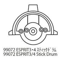 Ko Propo Esprit 3/4 Stick Drum