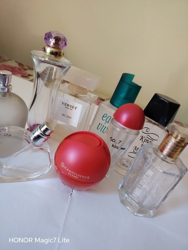 Empty perfume bottles bundle - bottles,