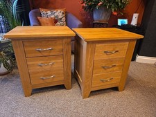Twin Solid Light Oak 3 Drawer