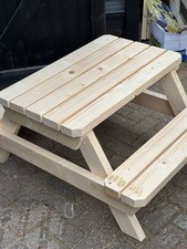 Child’s Wooden Picnic Table