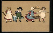 Artist postcard Ethel