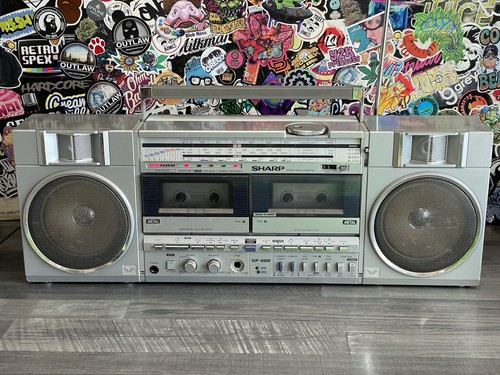 Sharp 500e stereo radio - gf-500e,