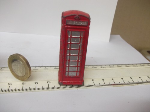 Dinky telephone box good - telephone,