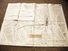 Railway history map plan