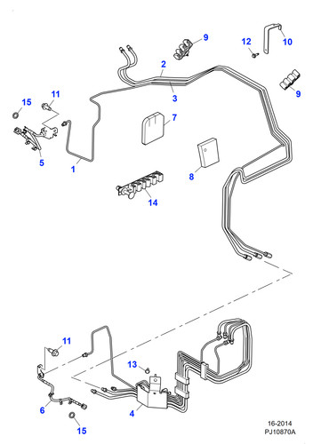 Jaguar flexible hose 0 - jaguar, xk