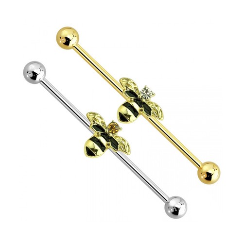 Industrial barbell bumble bee - barbell,