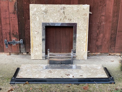 Vintage fireplace marble - vintage,