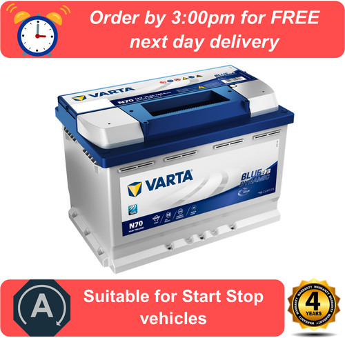 Varta blue dynamic efb n70 - varta,