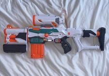 Nerf N-Strike Elite Modulus Tri-Strike Blaster – With Attachments