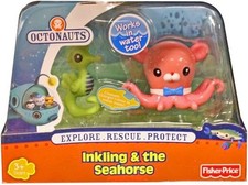 Fisher Price Octonauts Inkling & the Seahorse Figure Pack
