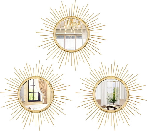 Set sunburst mirrors for - 3,