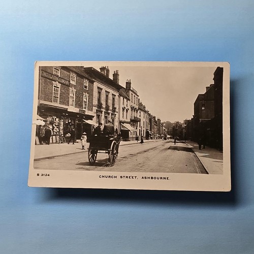 Ashbourne postcard 1914 real - ashbourne,